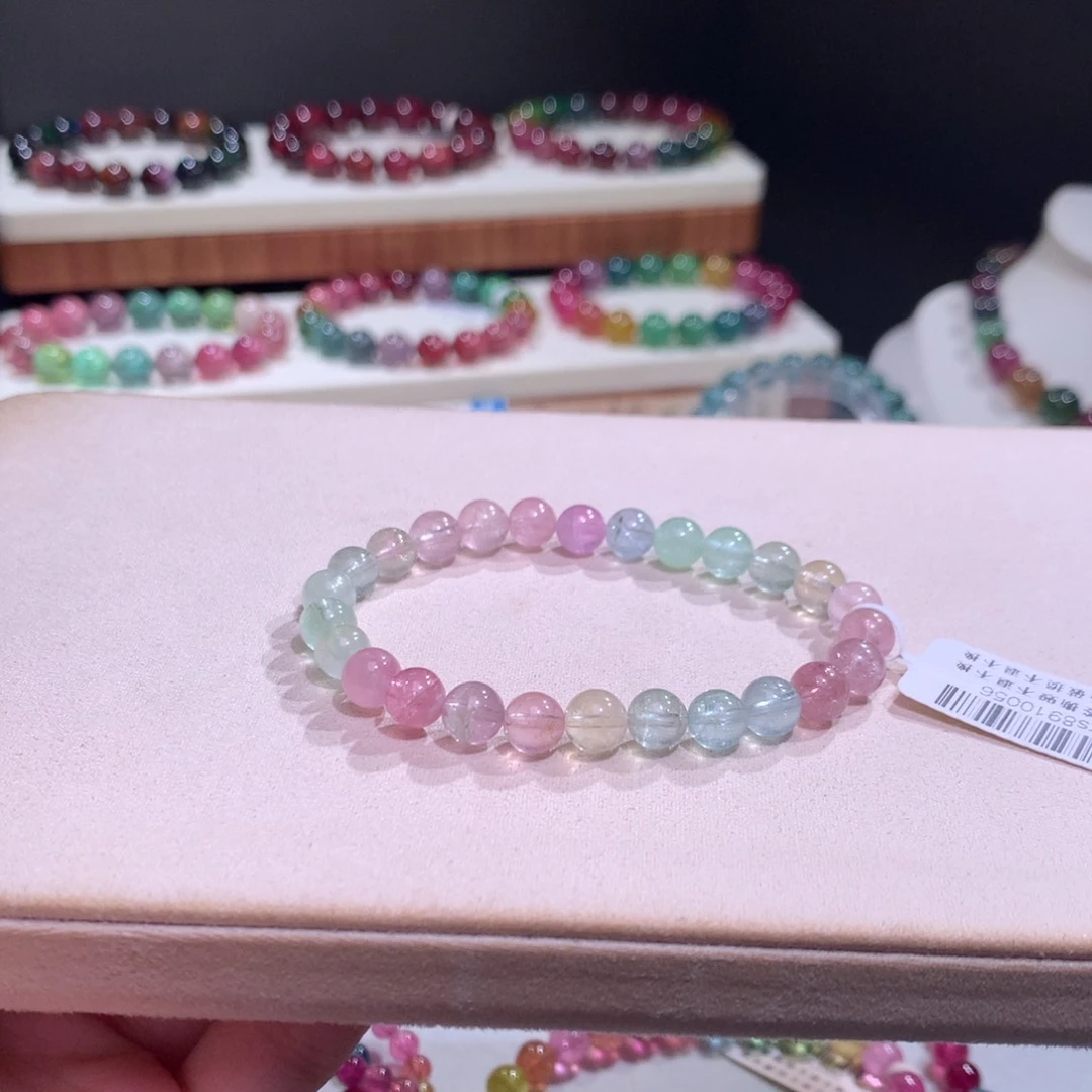 未镶嵌手链碧玺碧玺