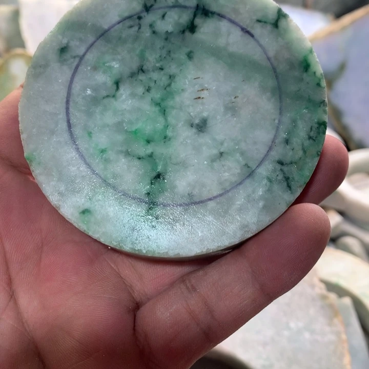 散珠翡翠书****术天然翡翠