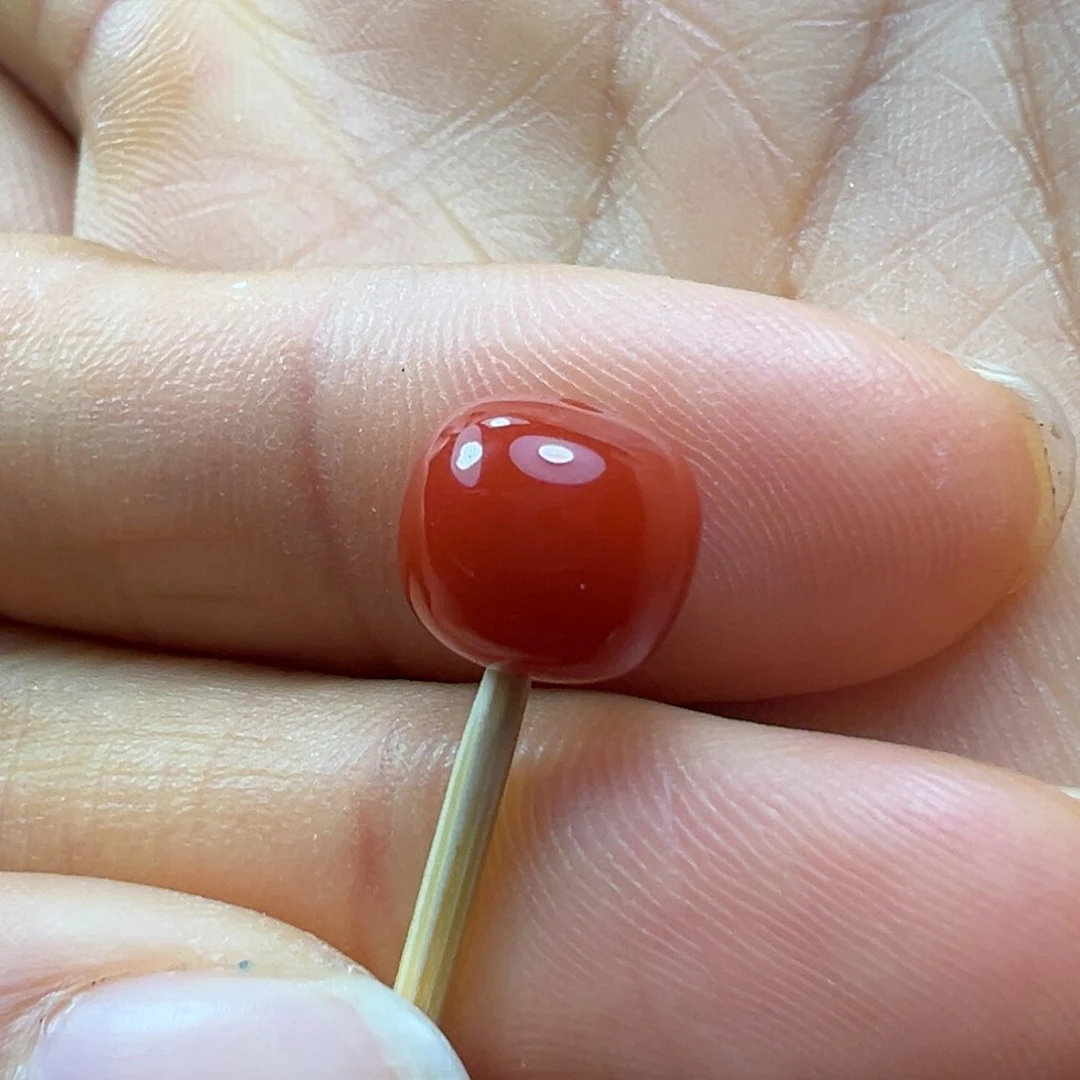 南红玛瑙珠子未镶嵌简
