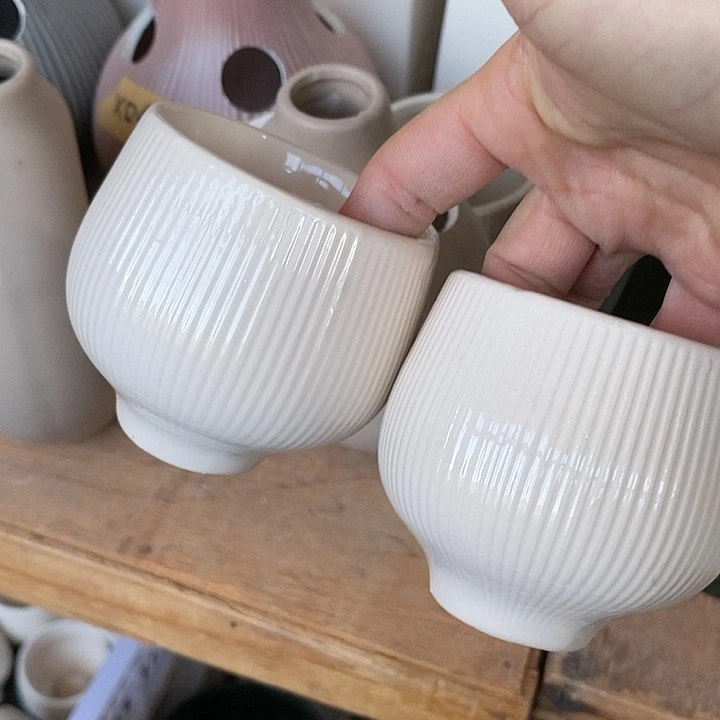 陶摆件陶盆有孔 瑕疵介意勿拍