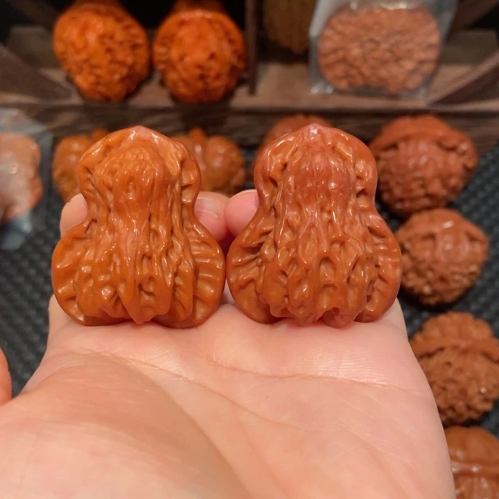 文玩核桃把件35.2尺寸葫芦1262