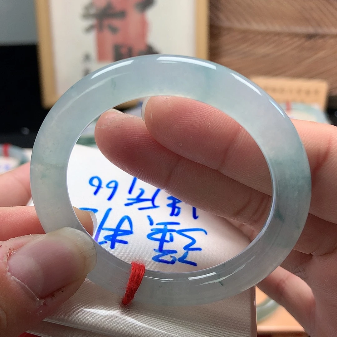 翡翠手镯未镶嵌5后