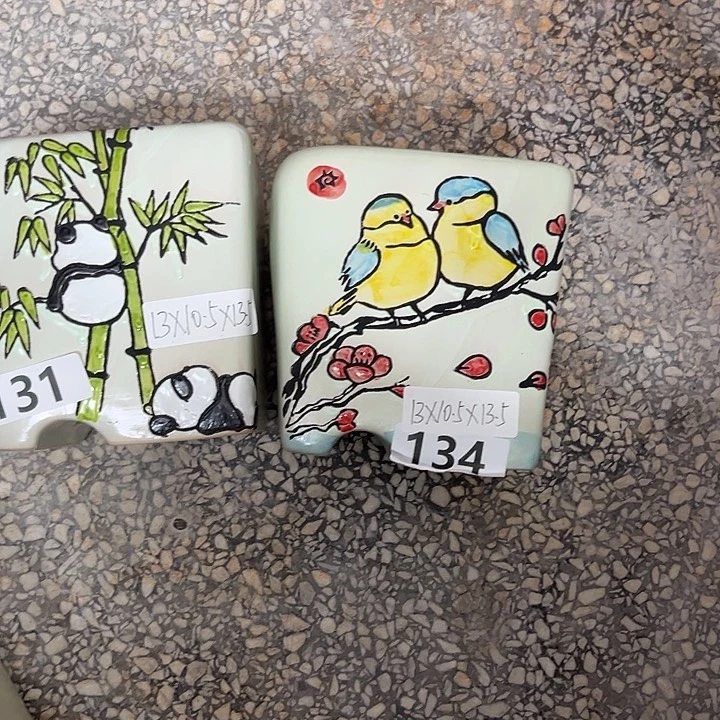 紫砂花盆粗陶材质多肉花盆