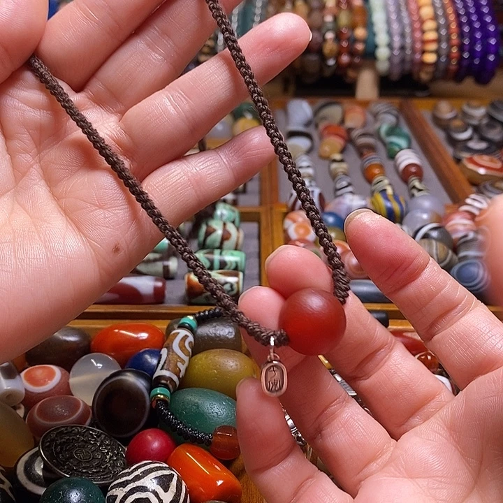 玛瑙/玉髓未镶嵌颈饰