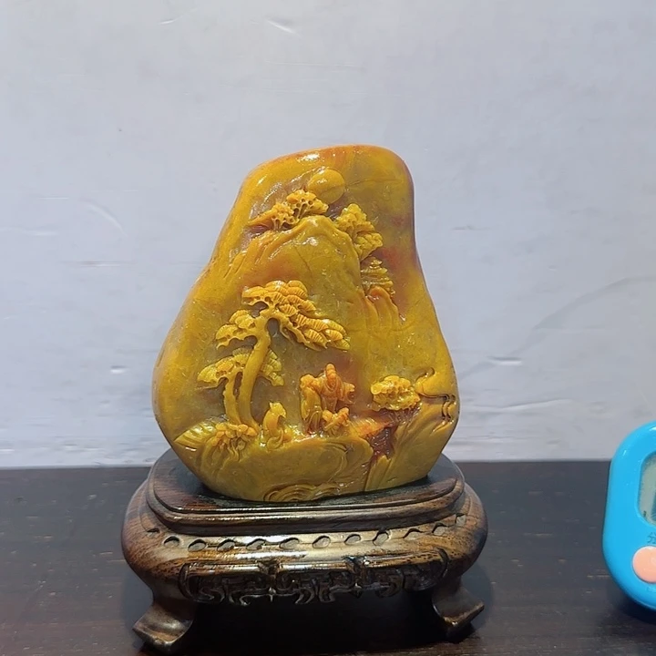 v***3石材寿山石摆件精品