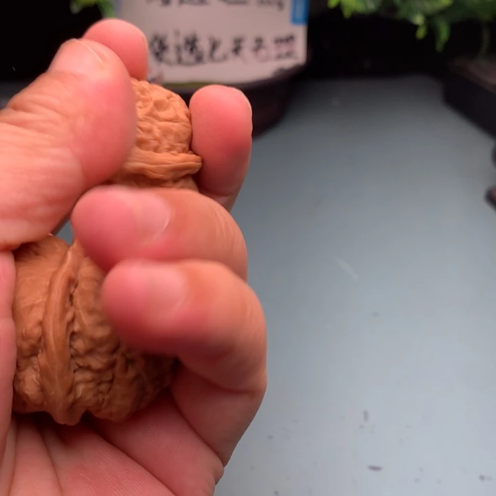 把件文玩核桃蛤蟆36左右