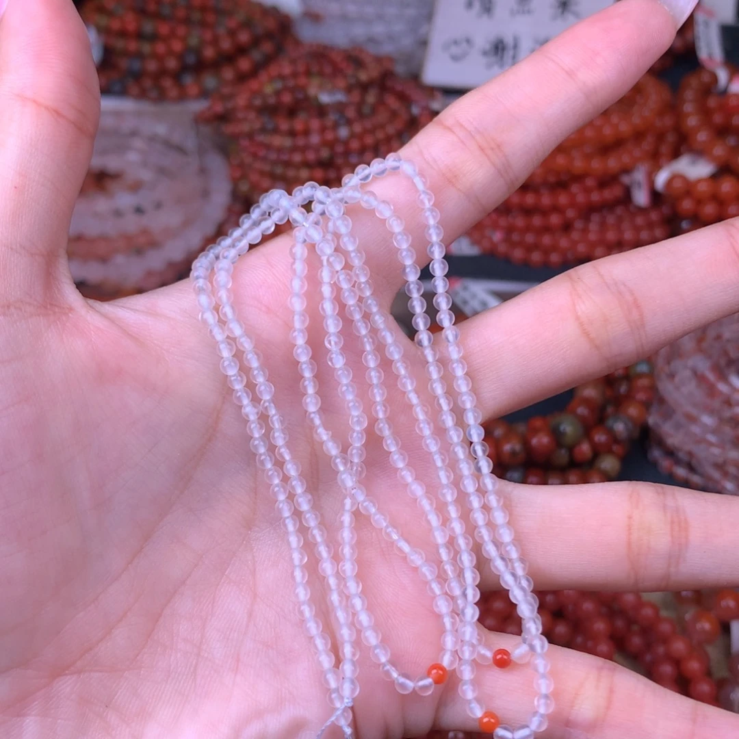 未镶嵌手链南红玛瑙卡2.8