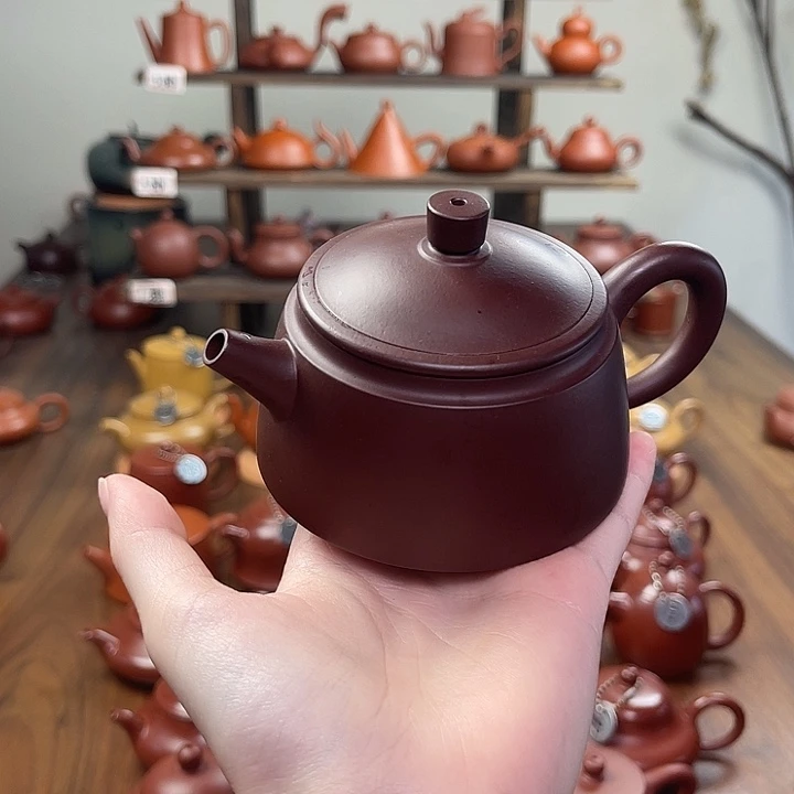 潮州原矿全手工拍打金钟200c