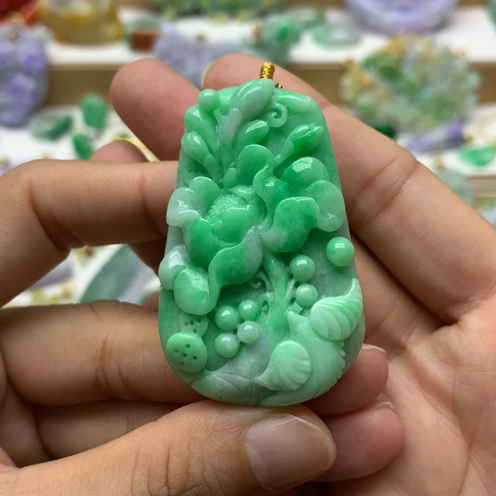 颈饰未镶嵌翡翠翡翠