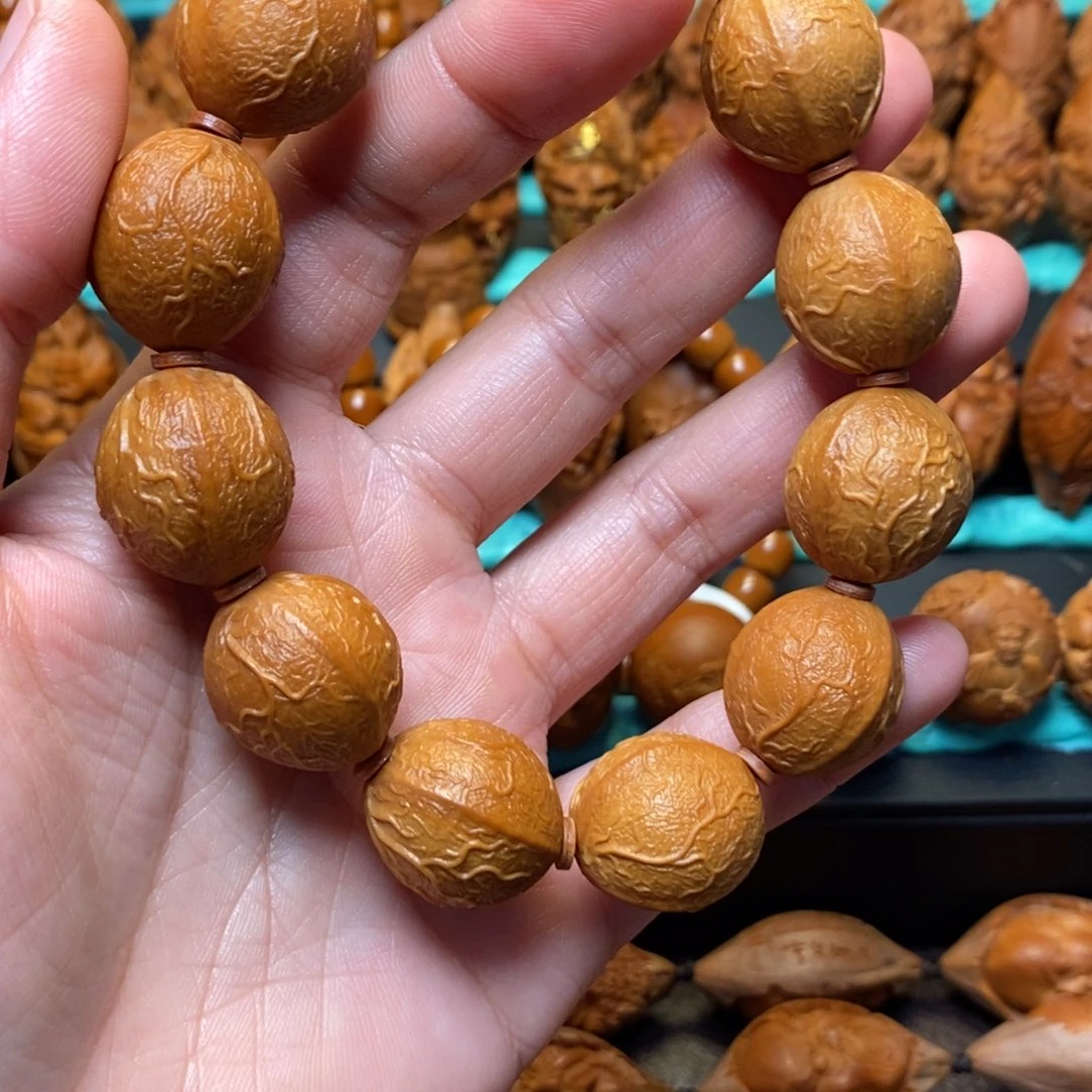 和***谐手串/手链橄榄核核雕核