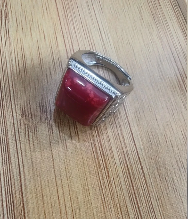 定制木工艺品红杉戒指-4939