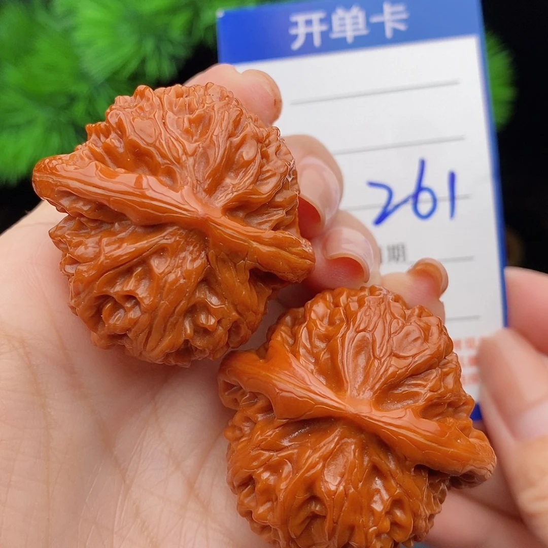 文玩核桃把件12宫灯261