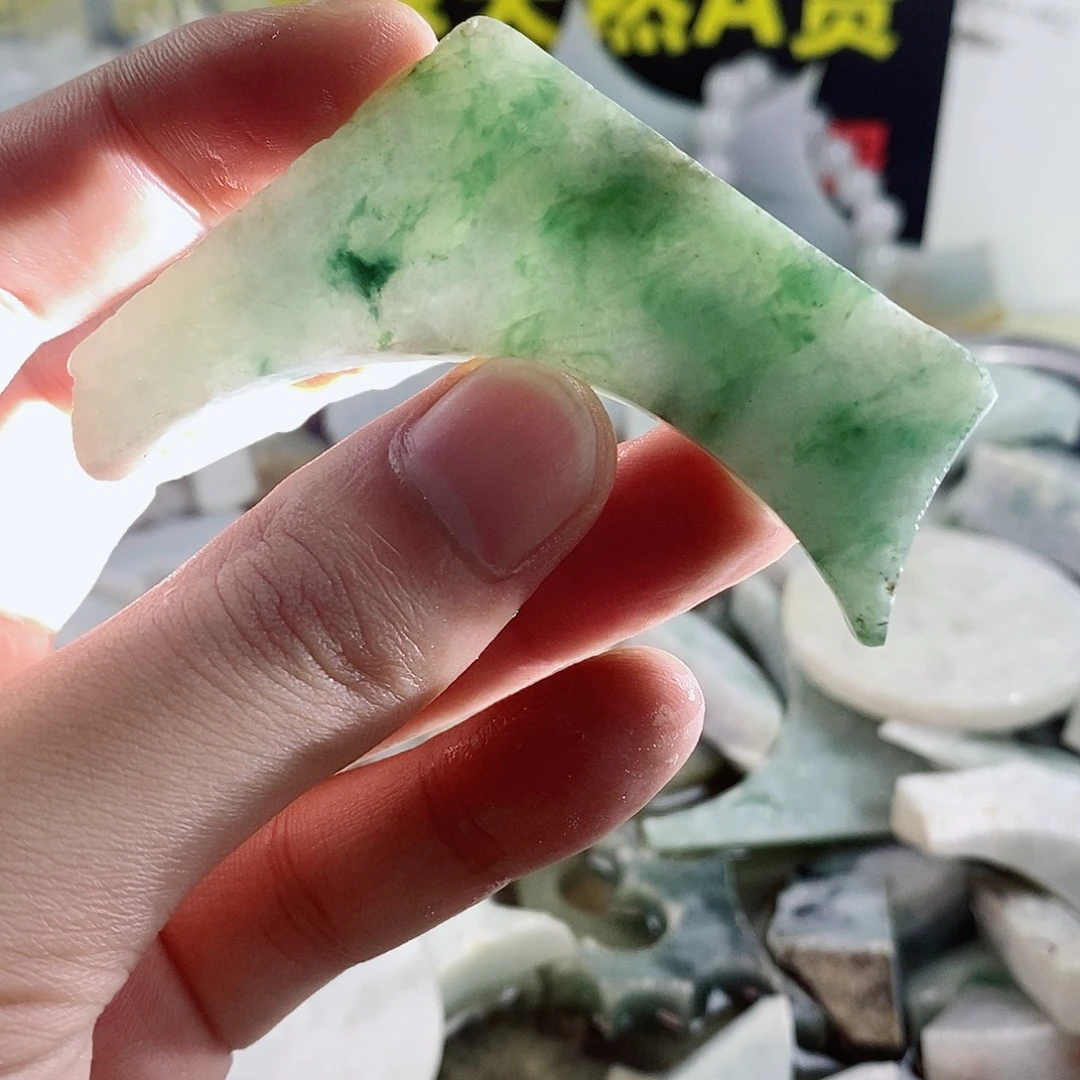 散珠翡翠天然缅甸翡翠a货6
