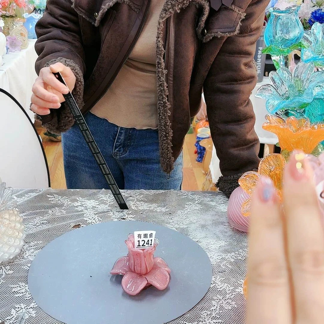 福利不退不换琉璃花瓶艺术品