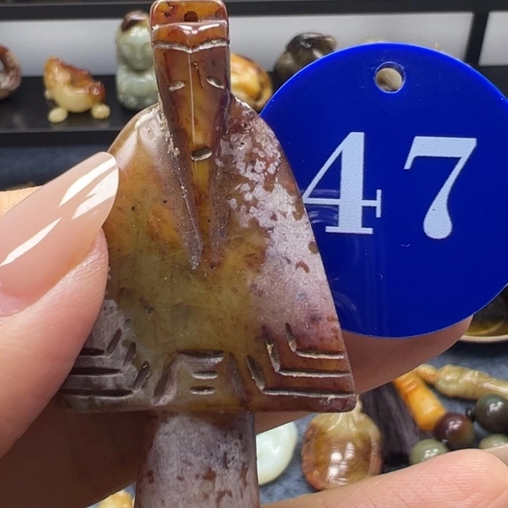 和田玉（糖玉）未镶嵌挂件