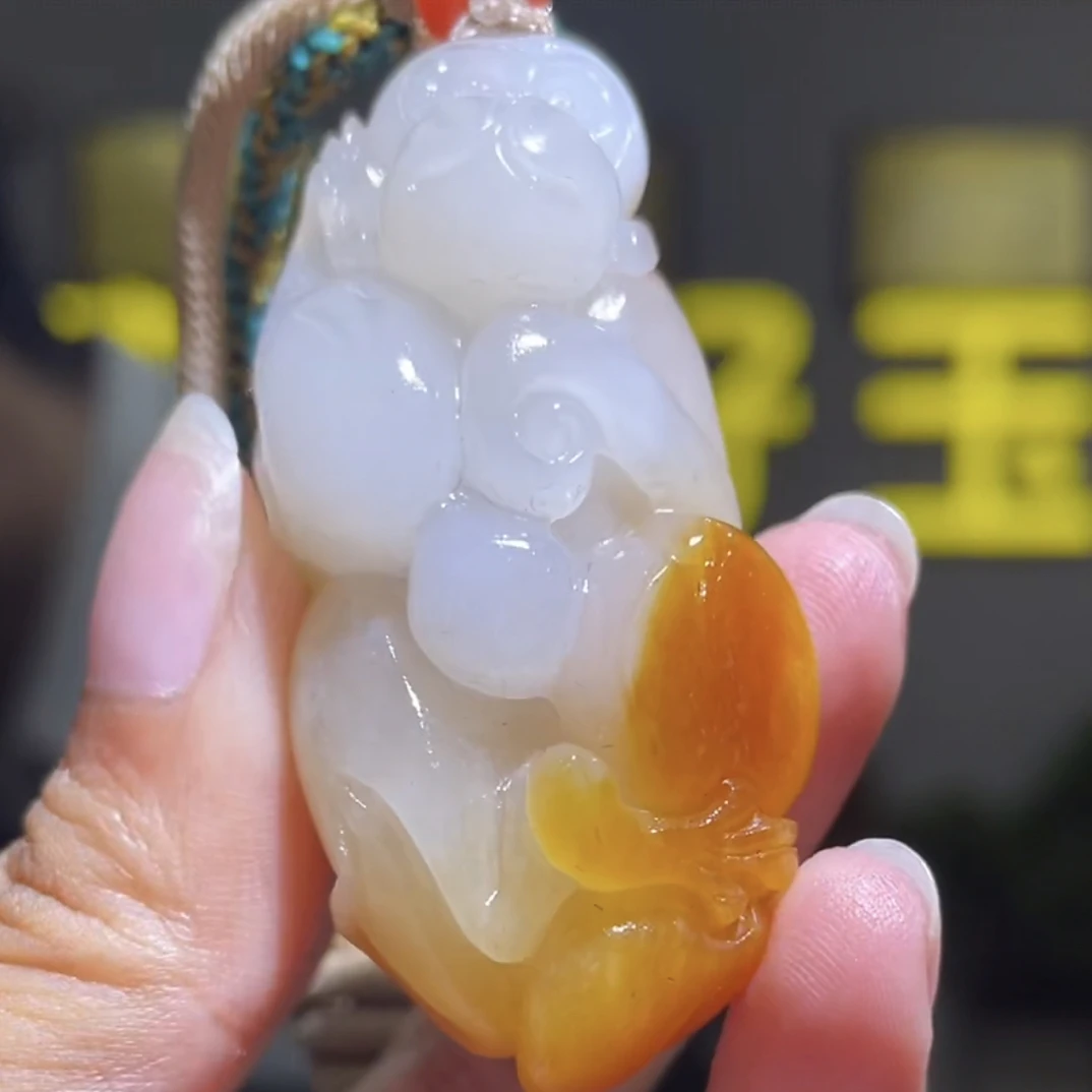和田玉手把首饰珠宝拍一发一D2