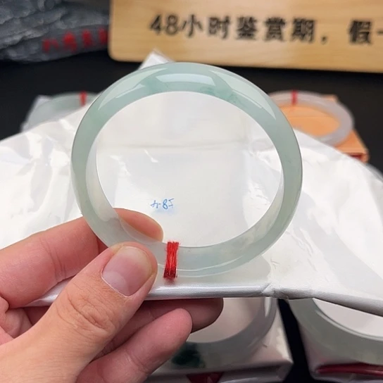 未镶嵌手镯翡翠手镯-27