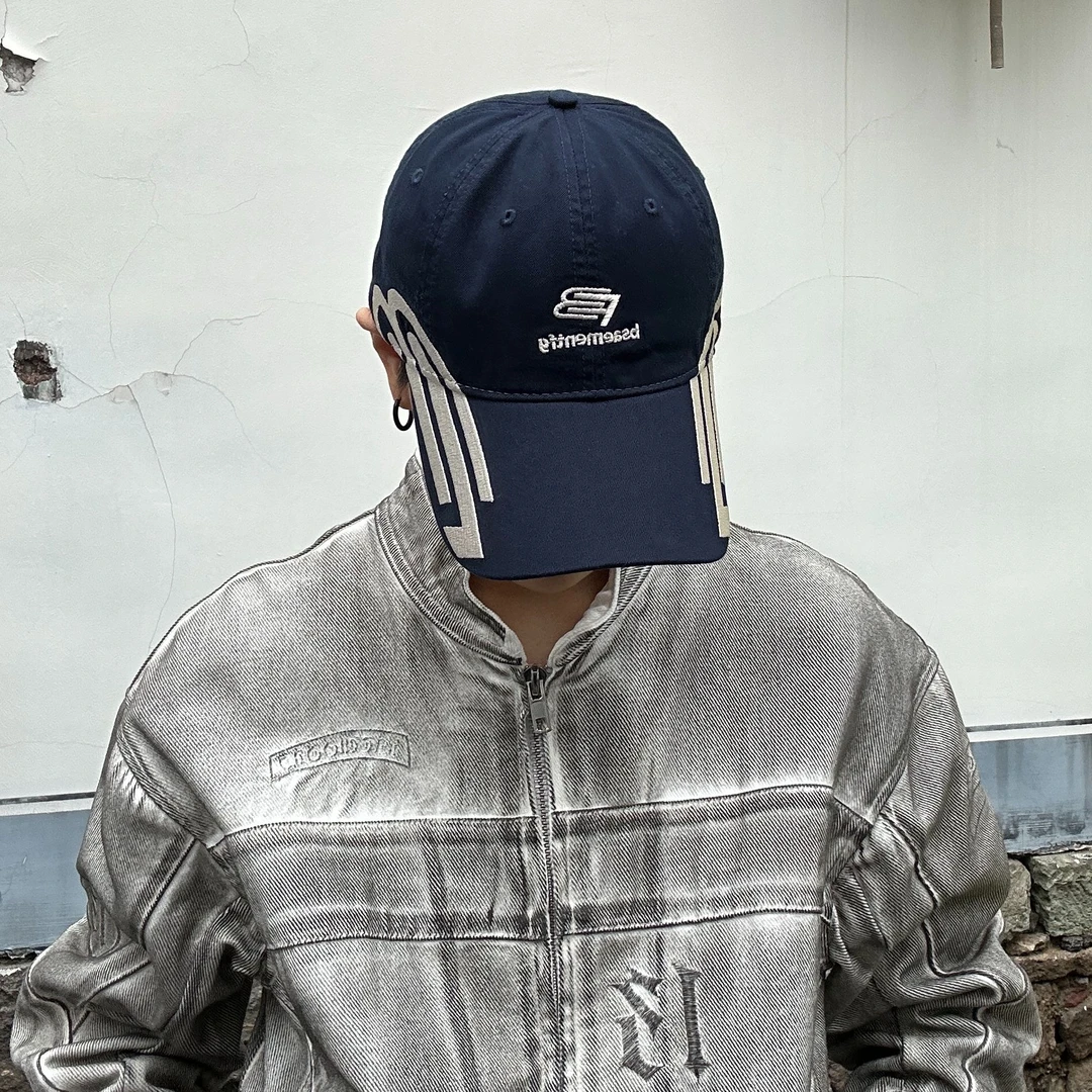 LEVMLON-运动潮牌户外街头加深帽檐加长棒球帽设计师小众情侣