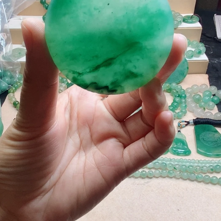 未镶嵌石英质玉珠宝奇石非洲翠