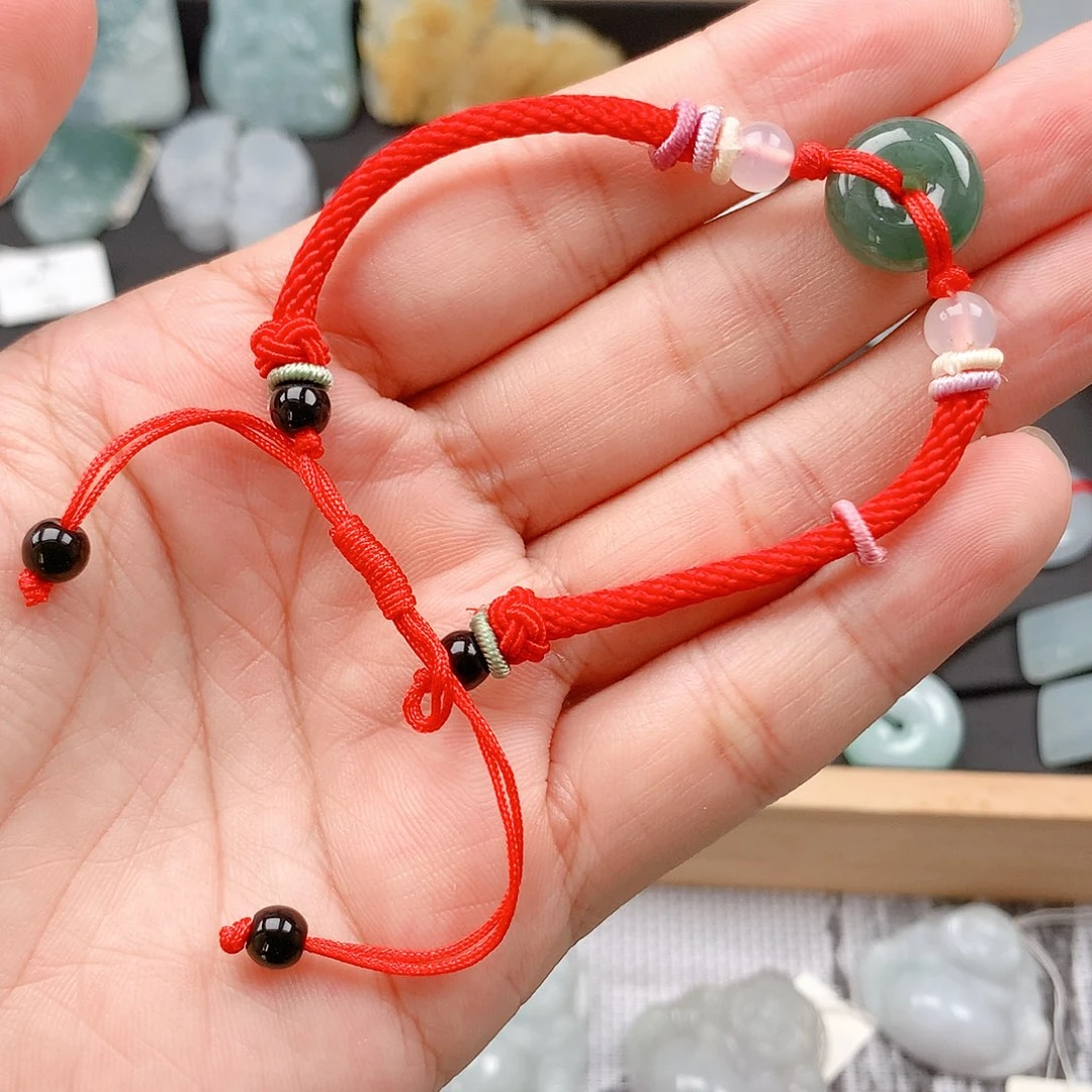 翡翠未镶嵌吊坠(不含链)29手串