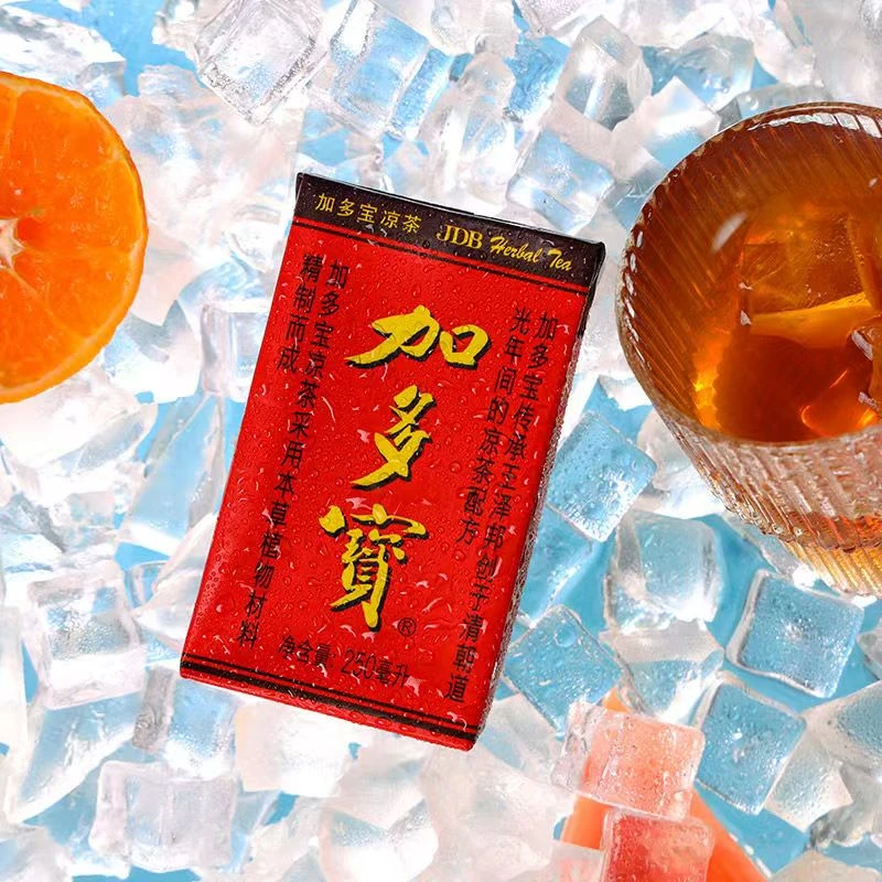 加多宝凉茶植物饮料草本饮品火锅烧烤家庭聚会 250毫升6盒
