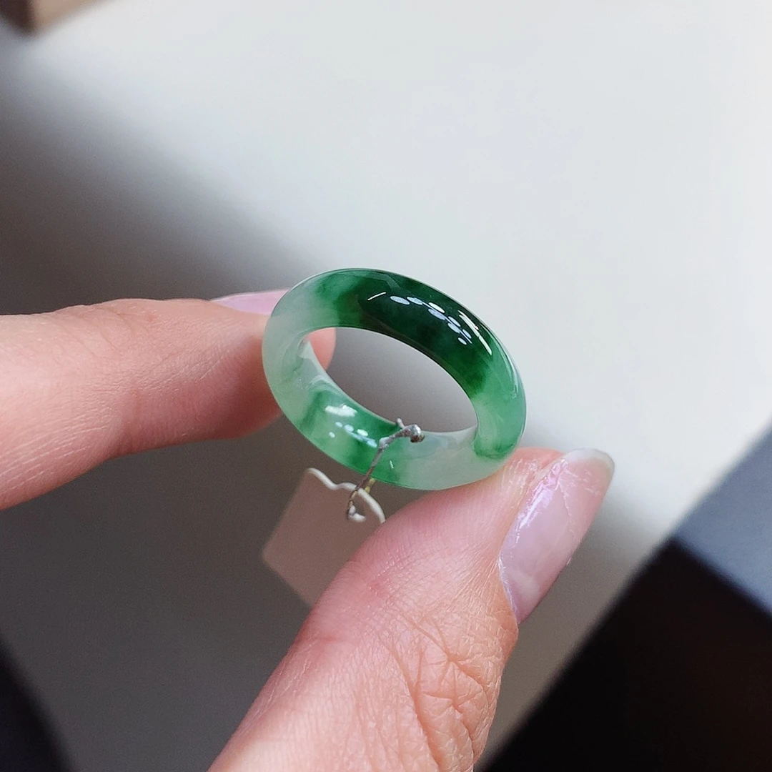 翡翠戒指未镶嵌11号