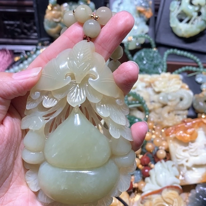 岫玉毛衣链未镶嵌