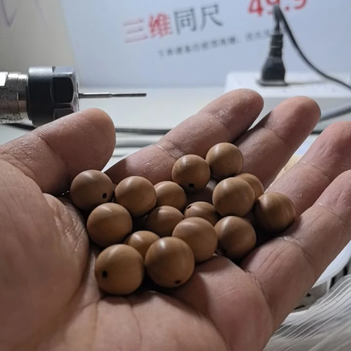 猴头核桃吊坠手工猴头聚宝盆光珠瑕疵串