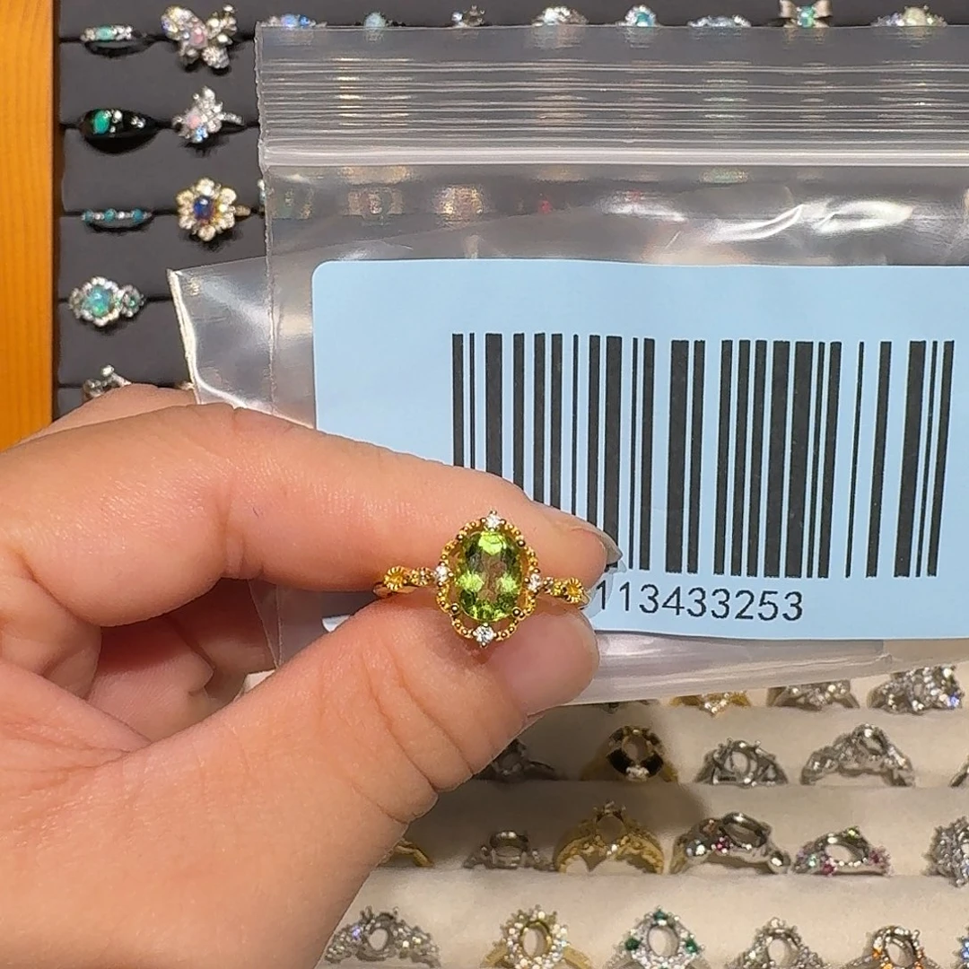 A***y未镶嵌欧泊戒指戒指