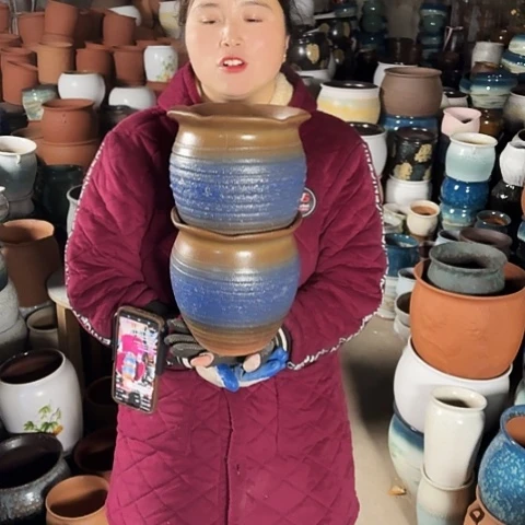 口19高20瑕疵盆子