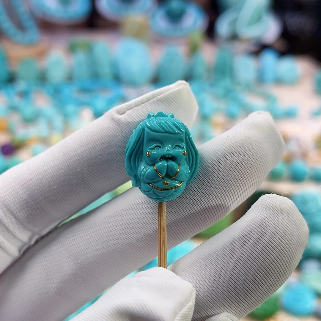 绿松石珠宝奇石未镶嵌