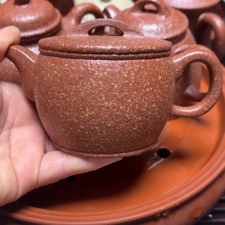 紫砂茶壶无**你宜兴原矿龙血砂