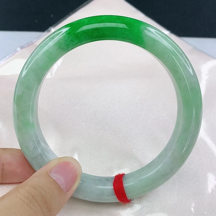 未镶嵌手镯翡翠圈63，0B011