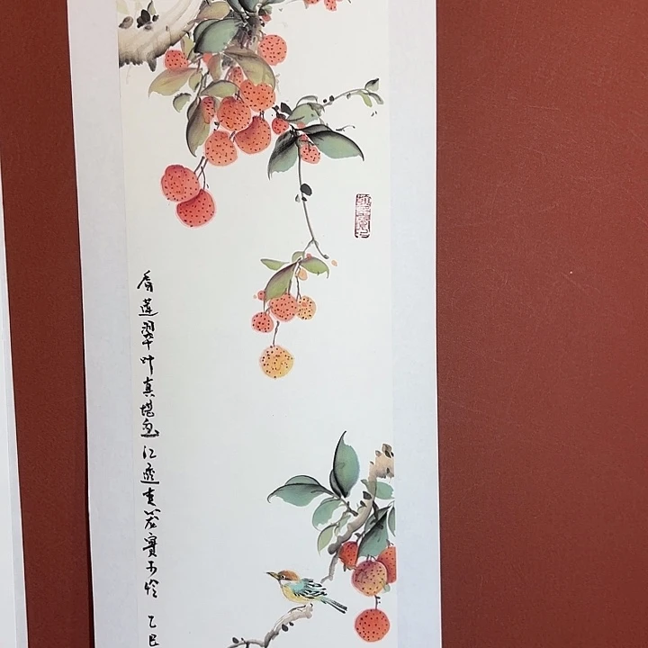 国画听兰老师花鸟