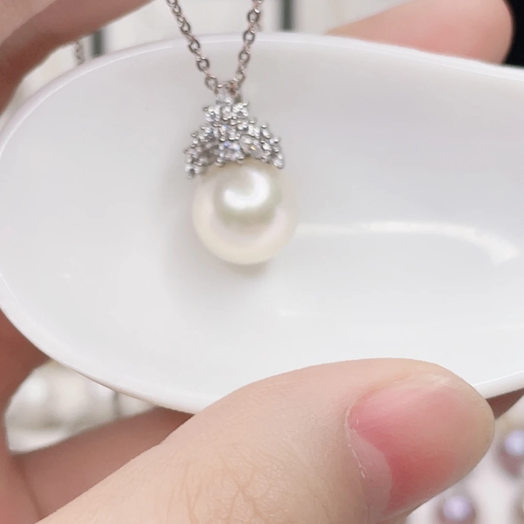 淡水珍珠合金吊坠(赠链)