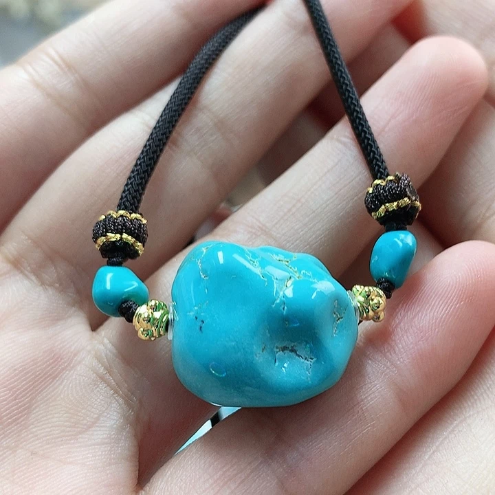 未镶嵌绿松石珠宝奇石