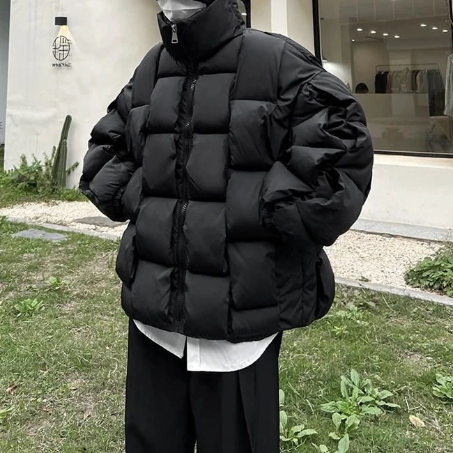 889#新款男装时尚加绒棉服