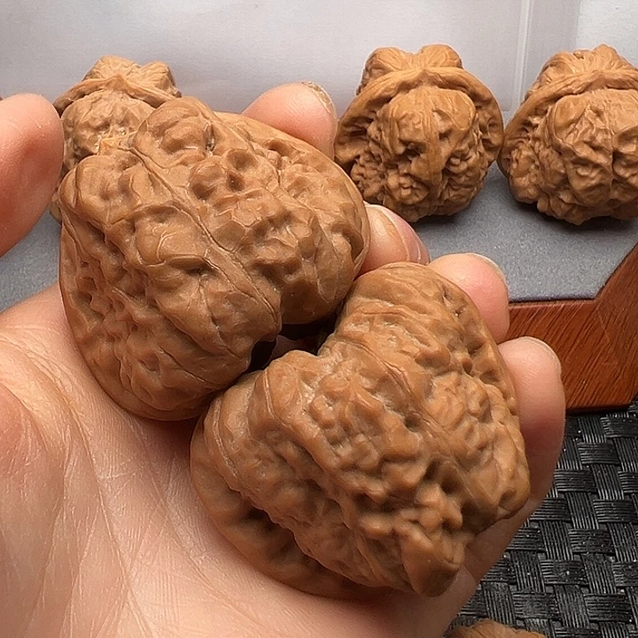 开***好把件文玩核桃蛤蟆