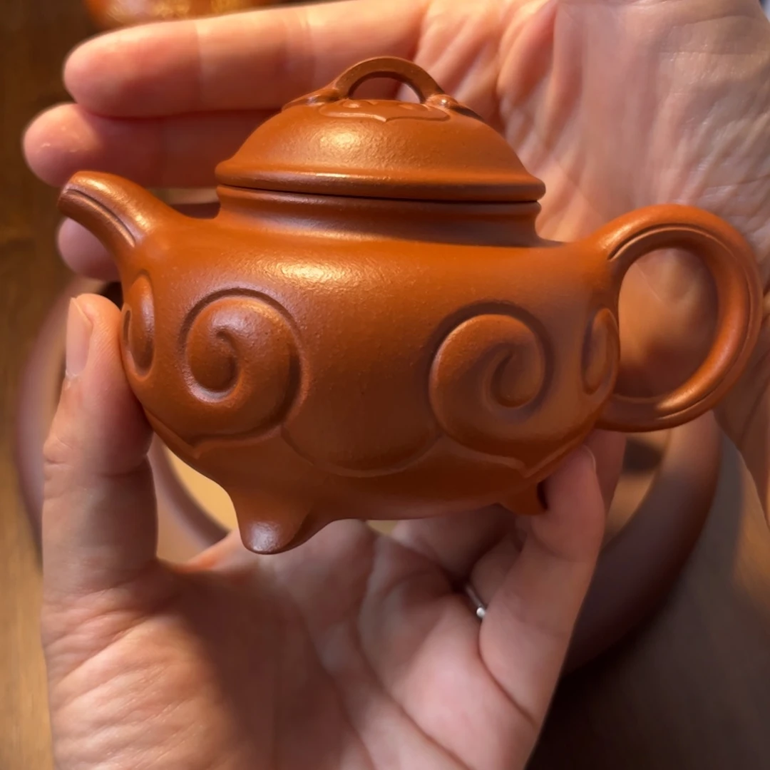 大***竹茶壶紫砂宜兴紫砂壶半手工制作