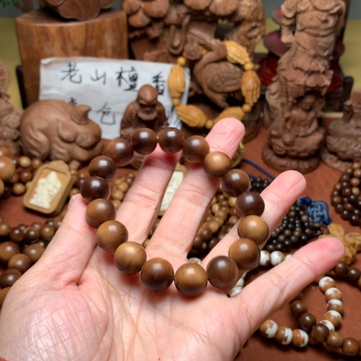 手串/手链檀香木老山檀1.2沉水檀香王