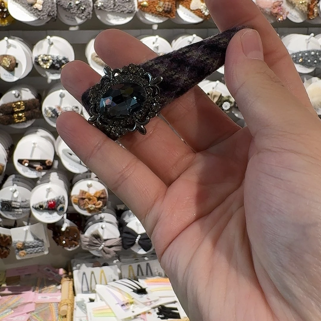 非金属紫色格子拜拜