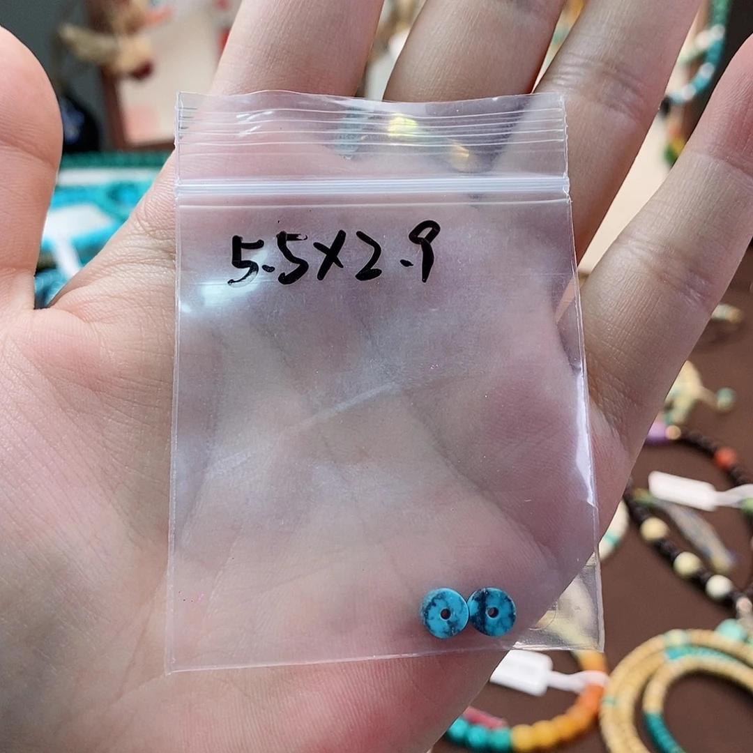 合金绿松石手链直切隔片