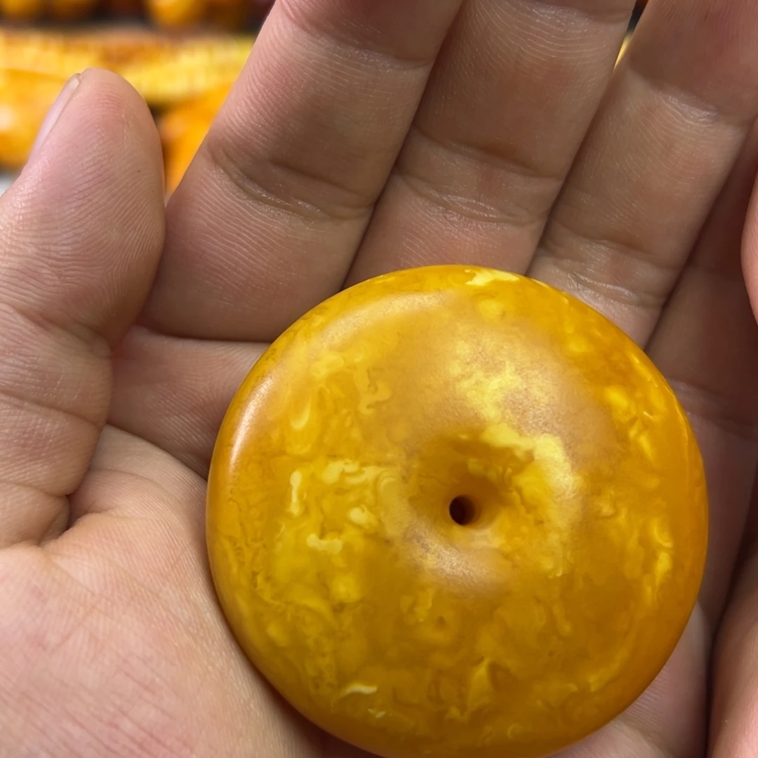 琥珀吊坠(不含链)未镶嵌