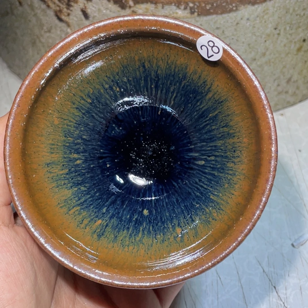茶盏龙窑柴烧建盏28