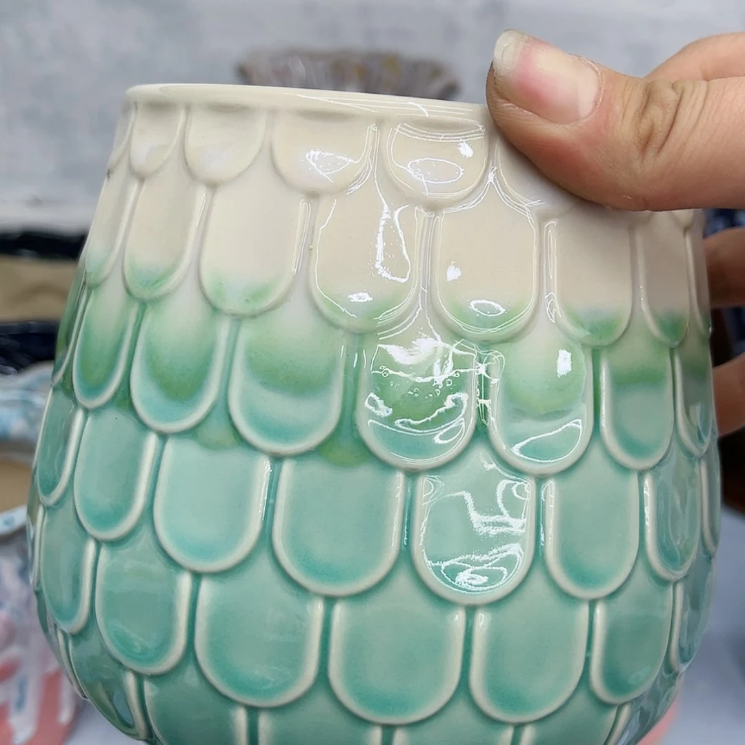 【闪购商品】陶瓷多肉绿植陶瓷花盆