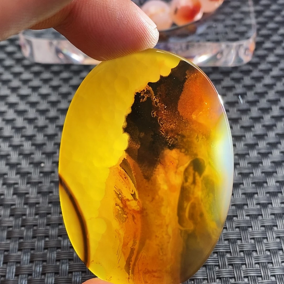 玛瑙/玉髓未镶嵌吊坠(不含链)83