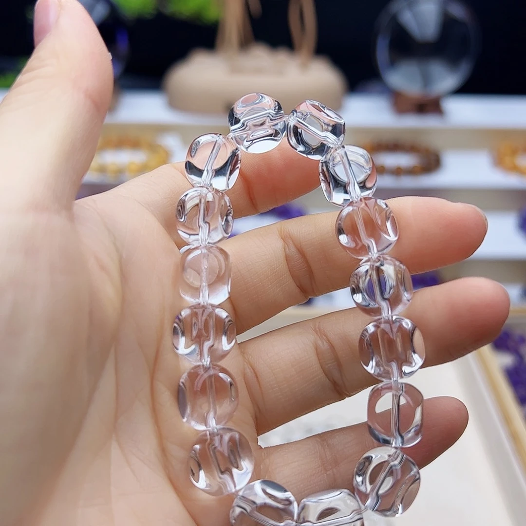 水晶手链未镶嵌白水晶10m