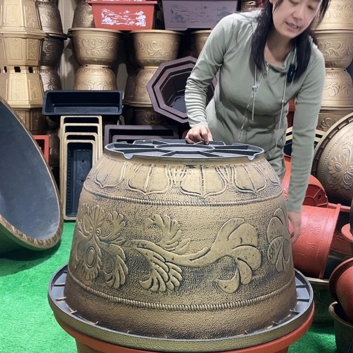 圆盆古铜八零一个