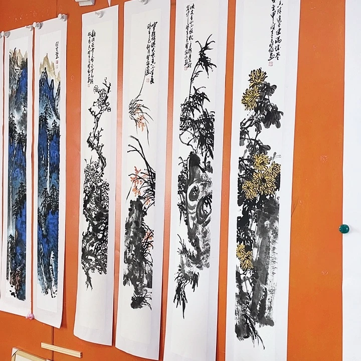国画张圣敏先生纯手绘作品