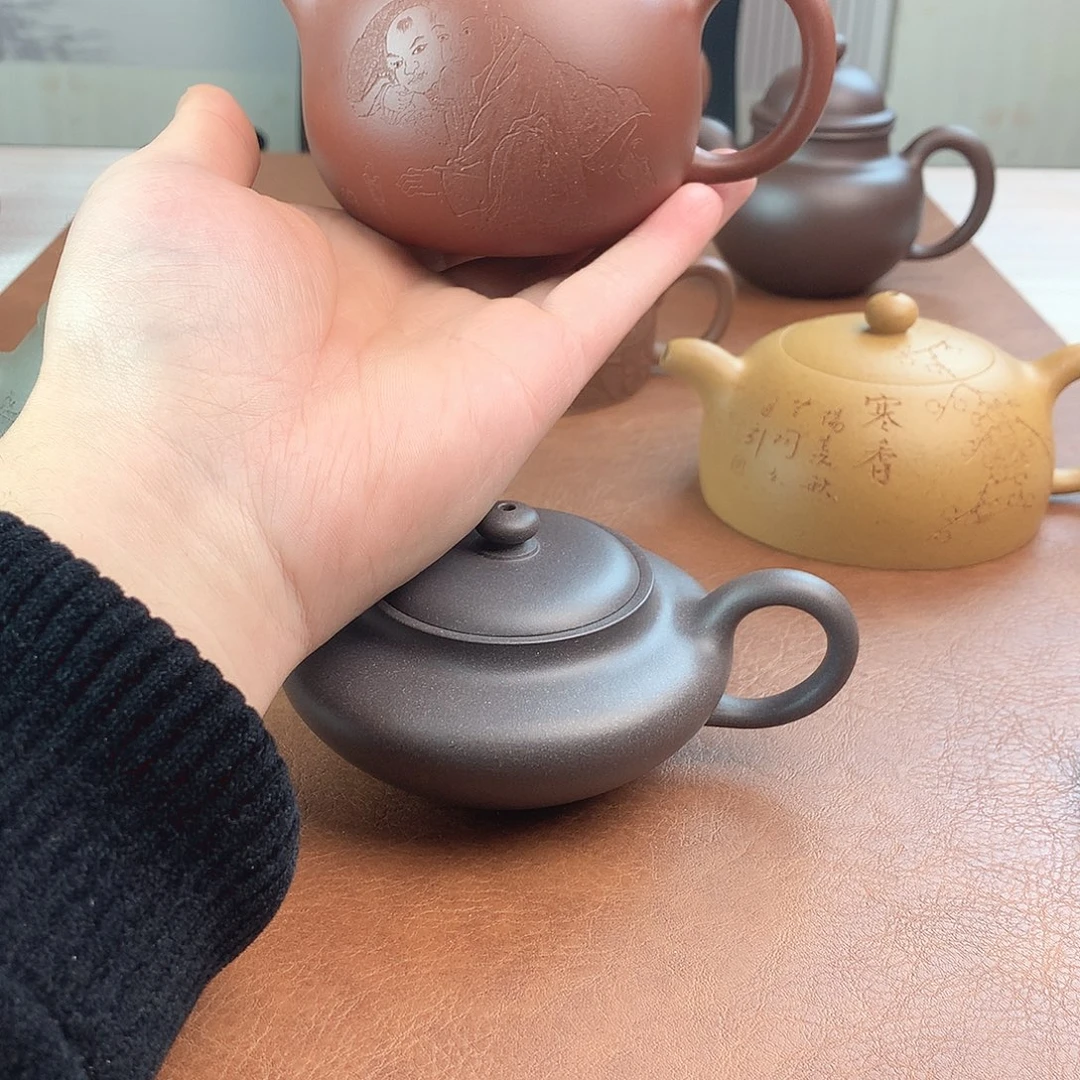 茶壶紫砂全手工制作